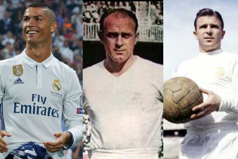 Top 7 Greatest Real Madrid Players of All Time by footballnerd on ...