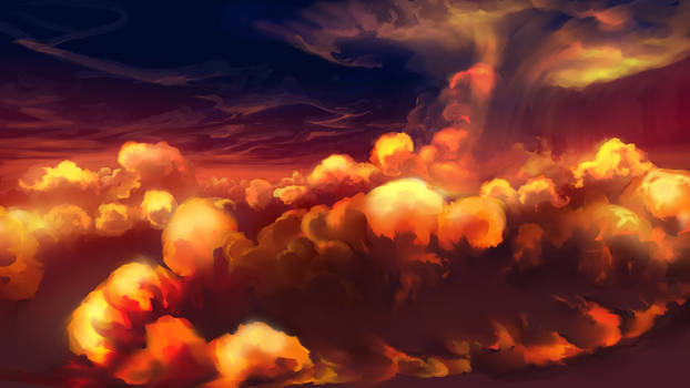 Burning Clouds