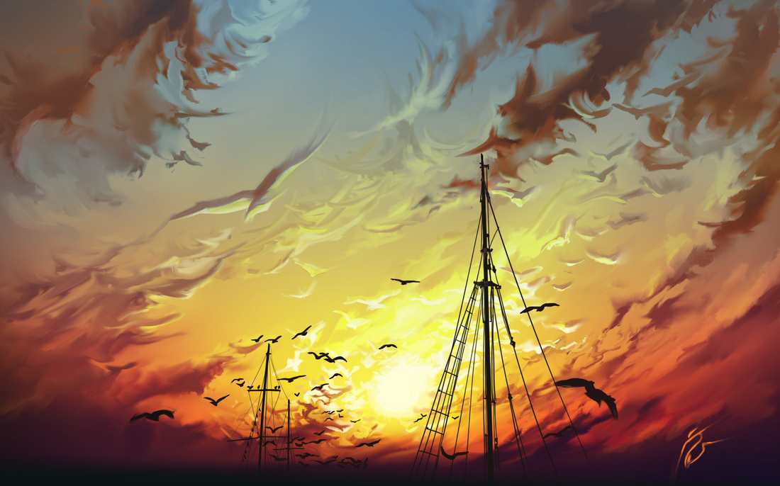 Birds by aerroscape