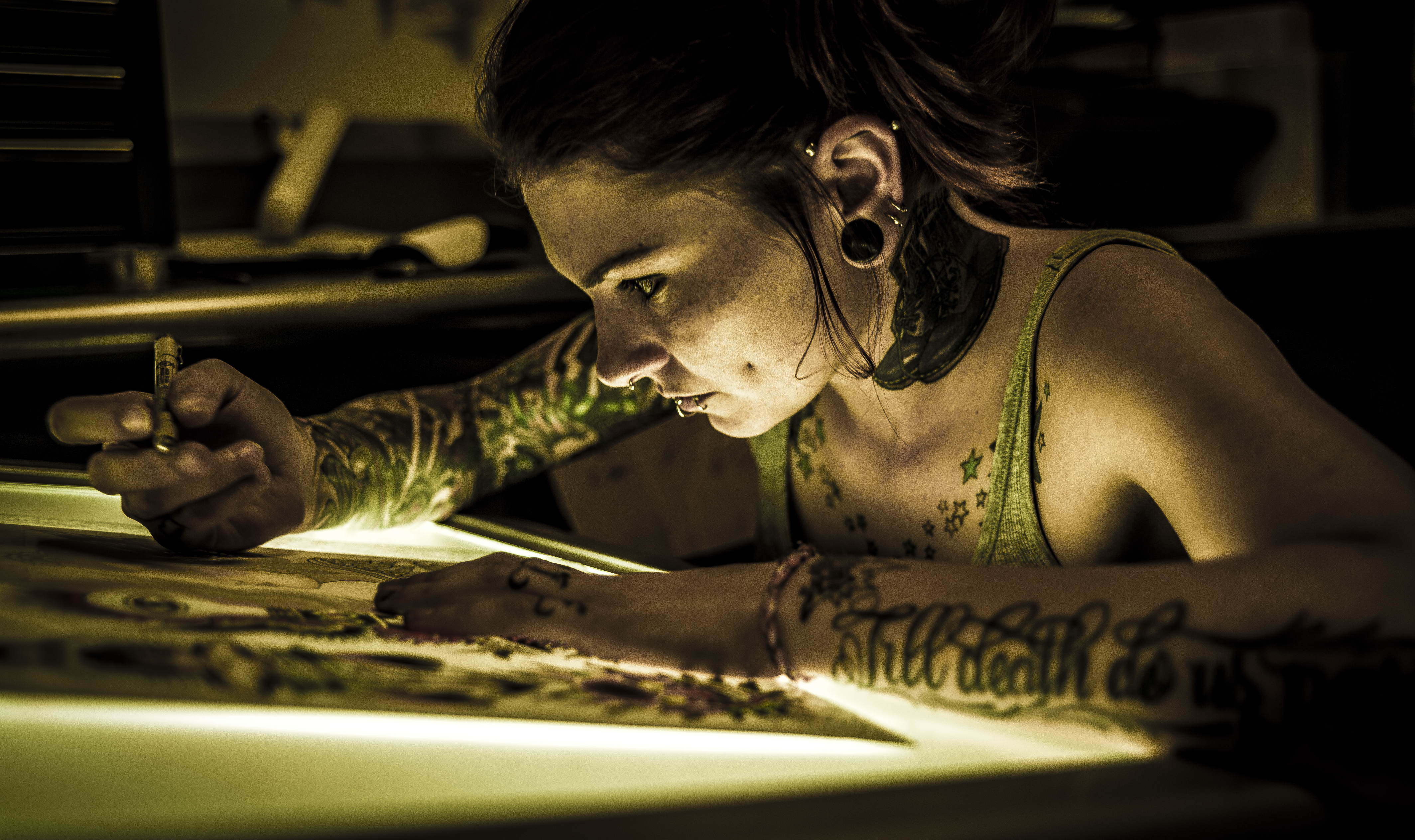 Tattoo Artist Portrait