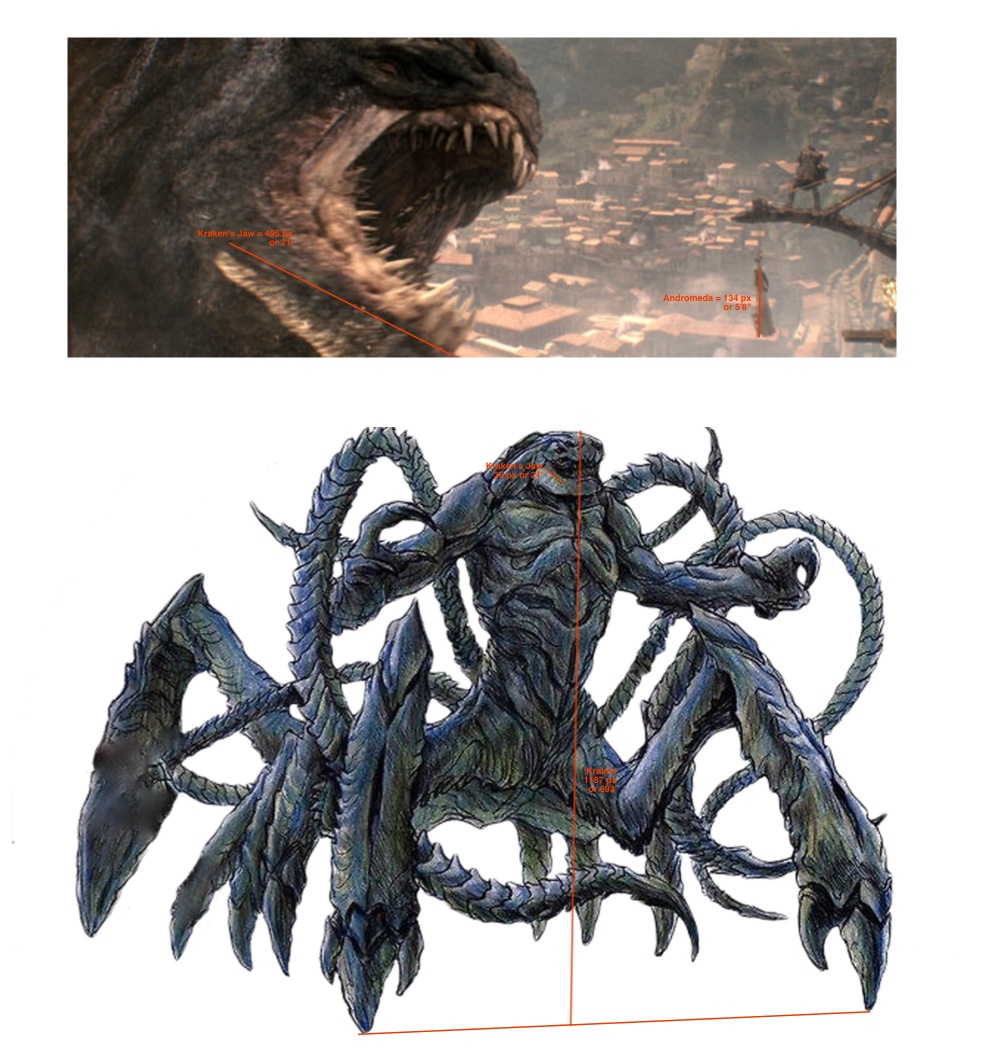 Clash of Titans Kraken design similarities?