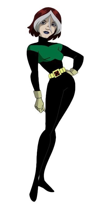Rogue DCAU style by Matthewwb on DeviantArt