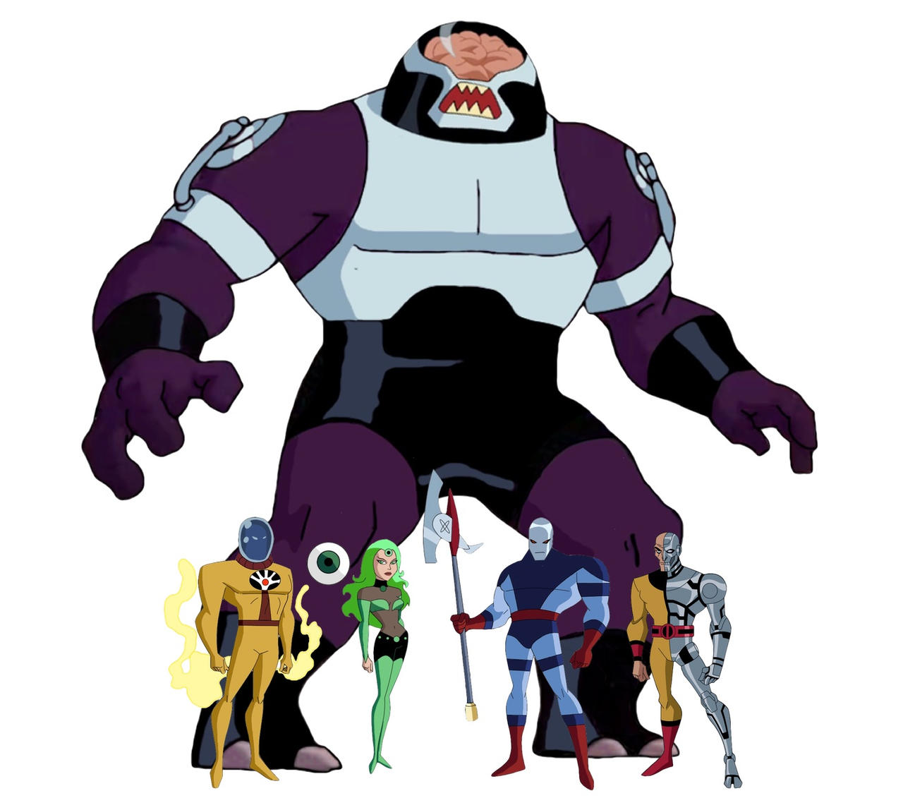 Fatal Five DCAU style by Matthewwb on DeviantArt
