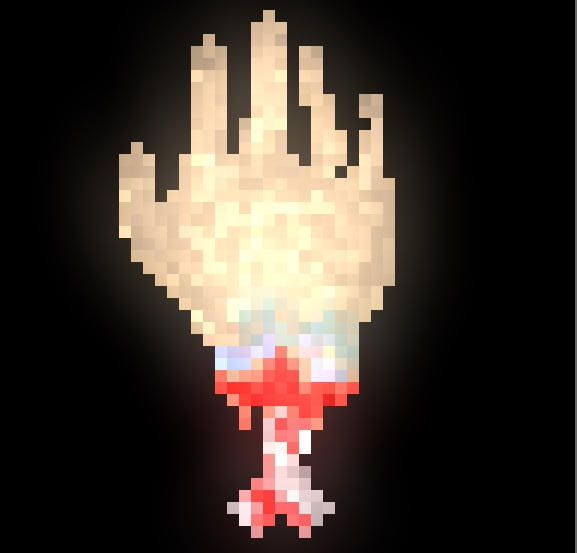 Hand 8bit by deaddasha on DeviantArt