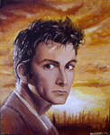 The Tenth Doctor in Acrylic by napalmnacey