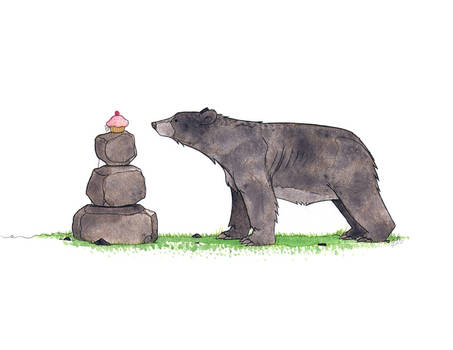 Bear and Cupcake