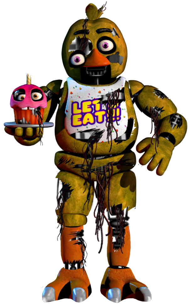 Pre-Withered Chica by BlueBearStudios07 on DeviantArt