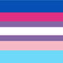Trans bi flag