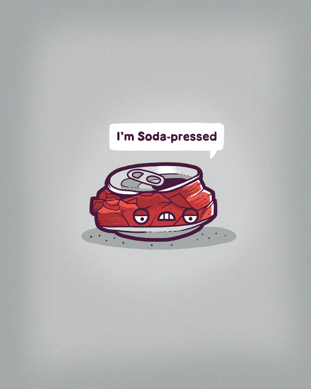 Soda-pressed