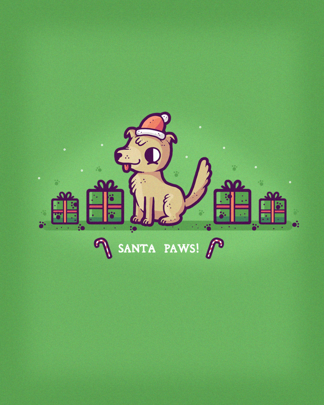 Santa paws