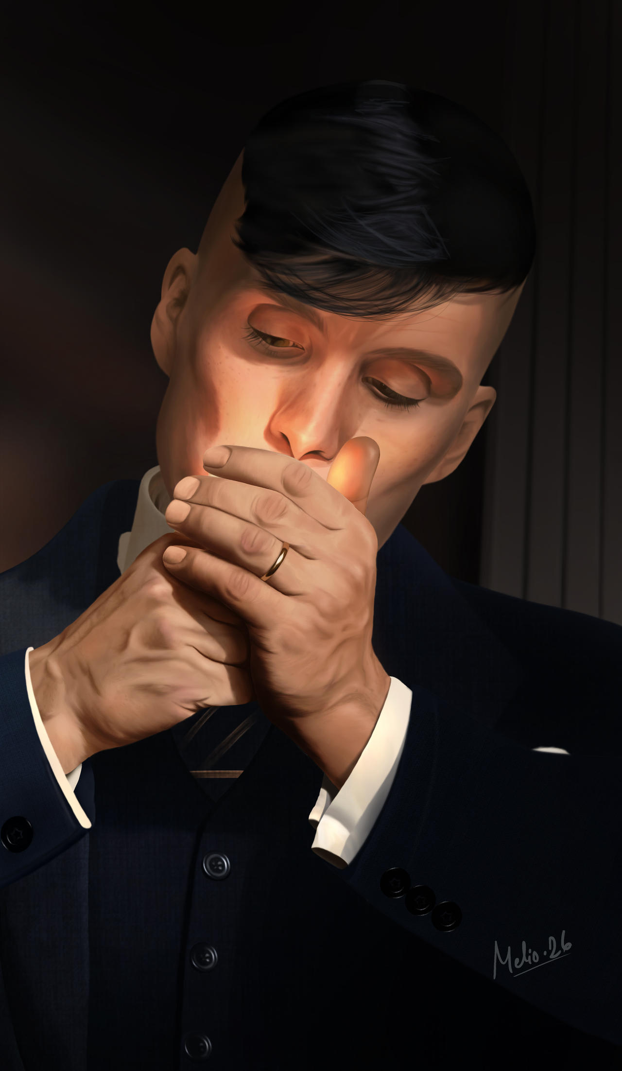 Thomas Shellby by meliodes26 on DeviantArt