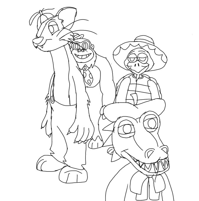 Willys wonderland drawing by kashvelasquezvideos on DeviantArt