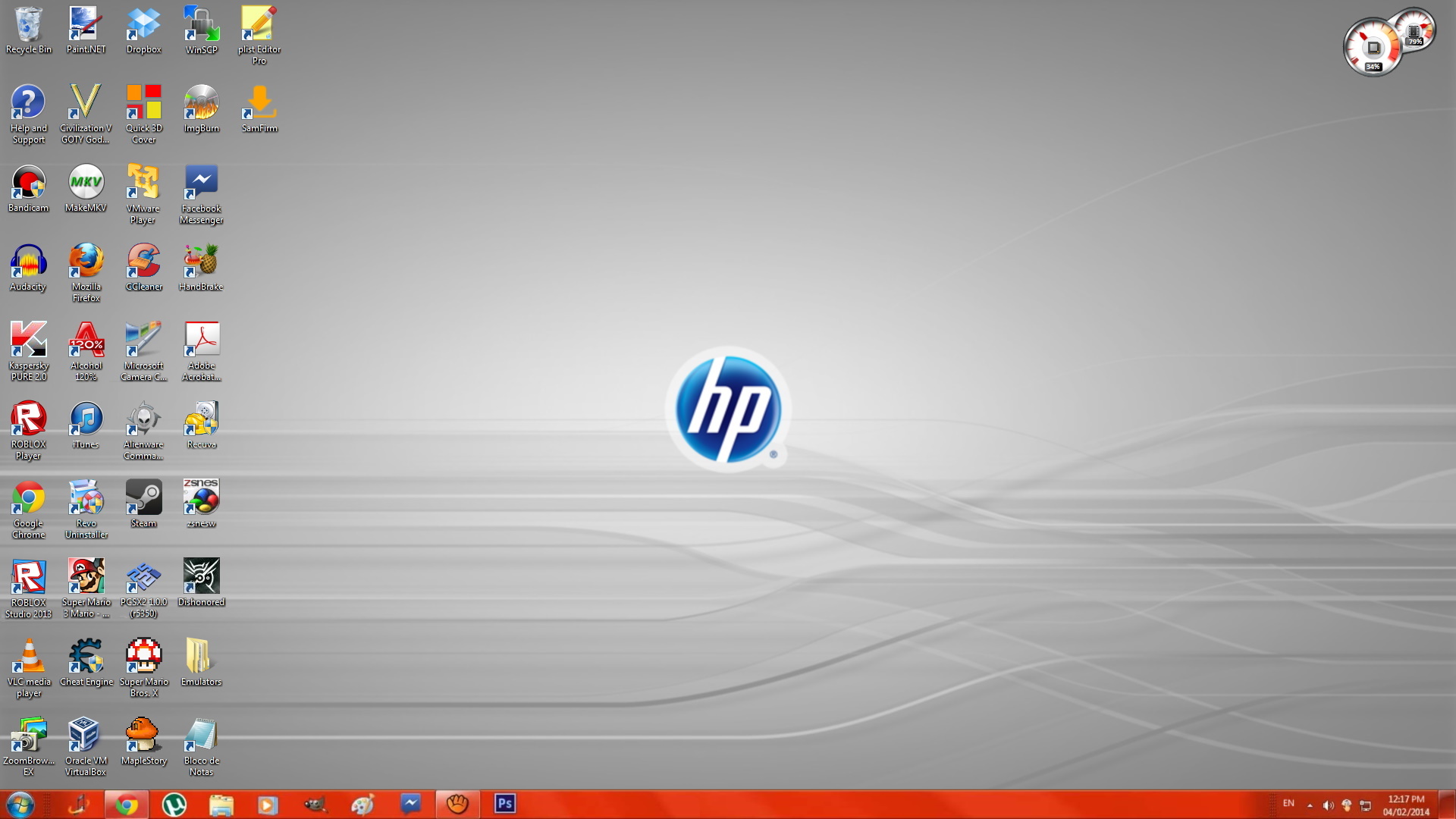 HP Windows 7 Theme Desktop Edition by juliolobo2003a on DeviantArt