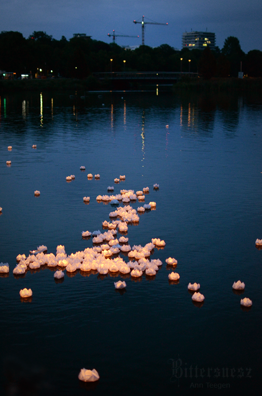 Lotuses for Hiroshima and Nagasaki