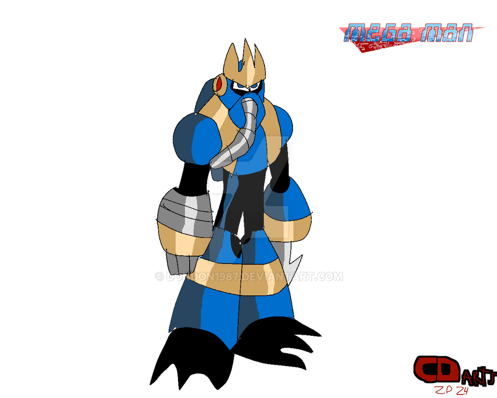 Wave Man Mega Man Animated Project by DonDon1987 on DeviantArt