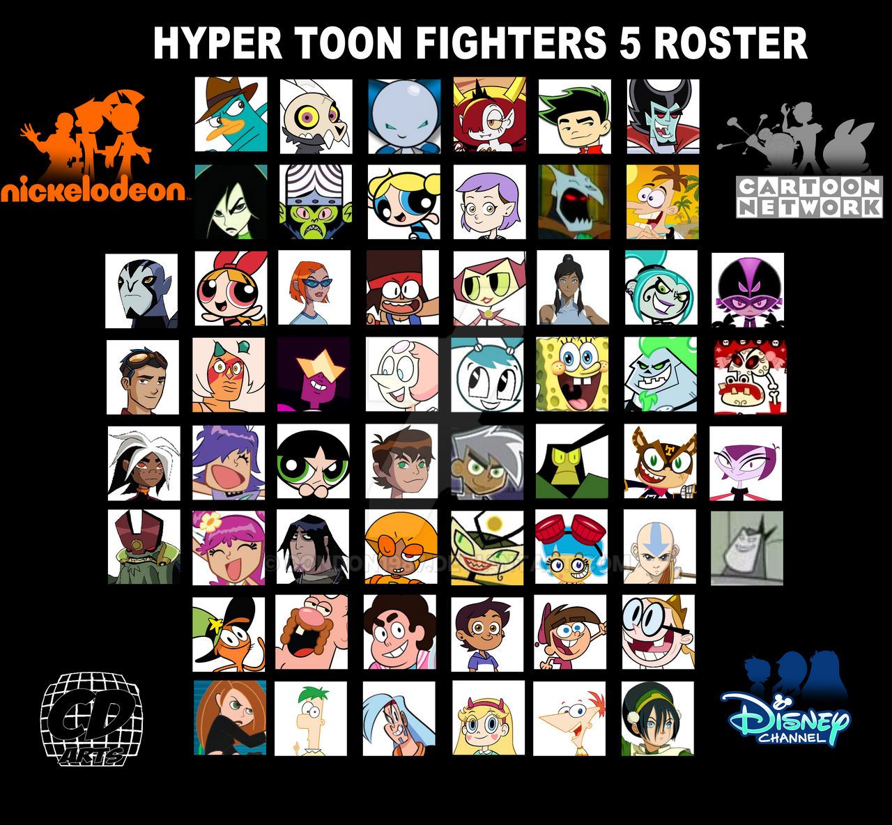 HTF5 Character Roster by DonDon1987 on DeviantArt