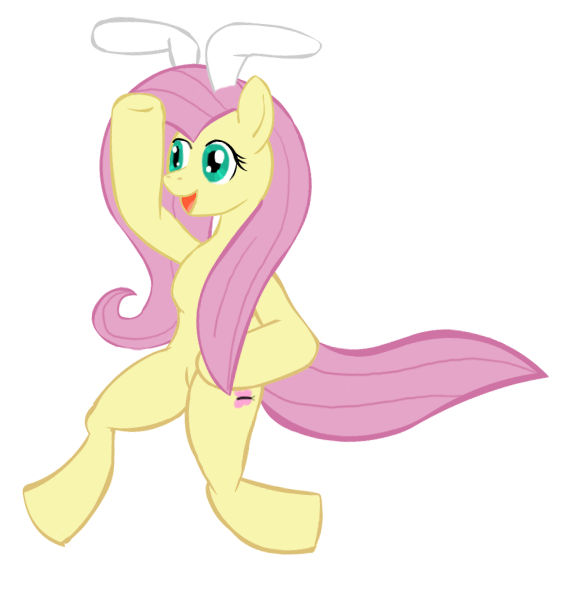 Rabbit Fluttershy by herooftime1000 on DeviantArt