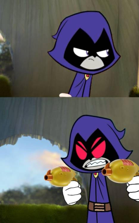 Raven Rage Form Raven 626 Angry by IVANAAPANGO on DeviantArt
