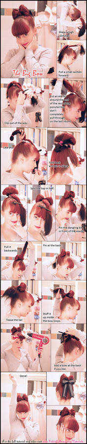 Bow Style Hair Style Tutorial