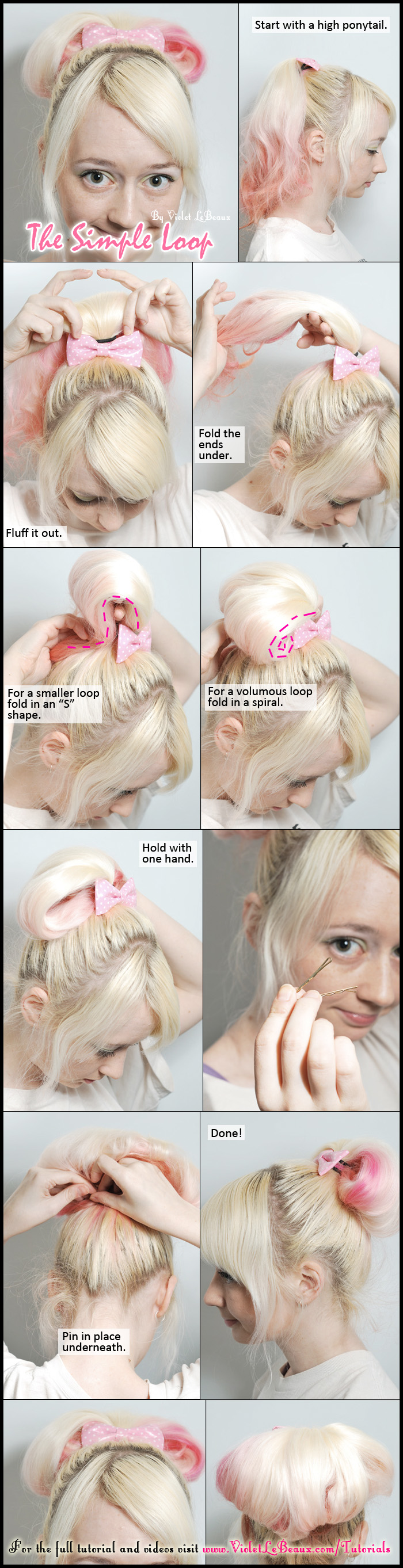 Simple Looped Hair Tutorial