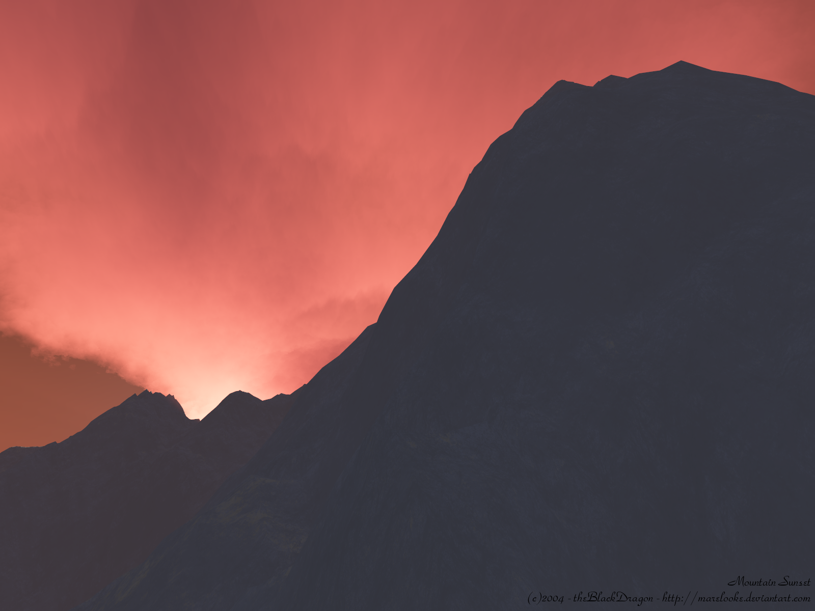 Mountain Sunset