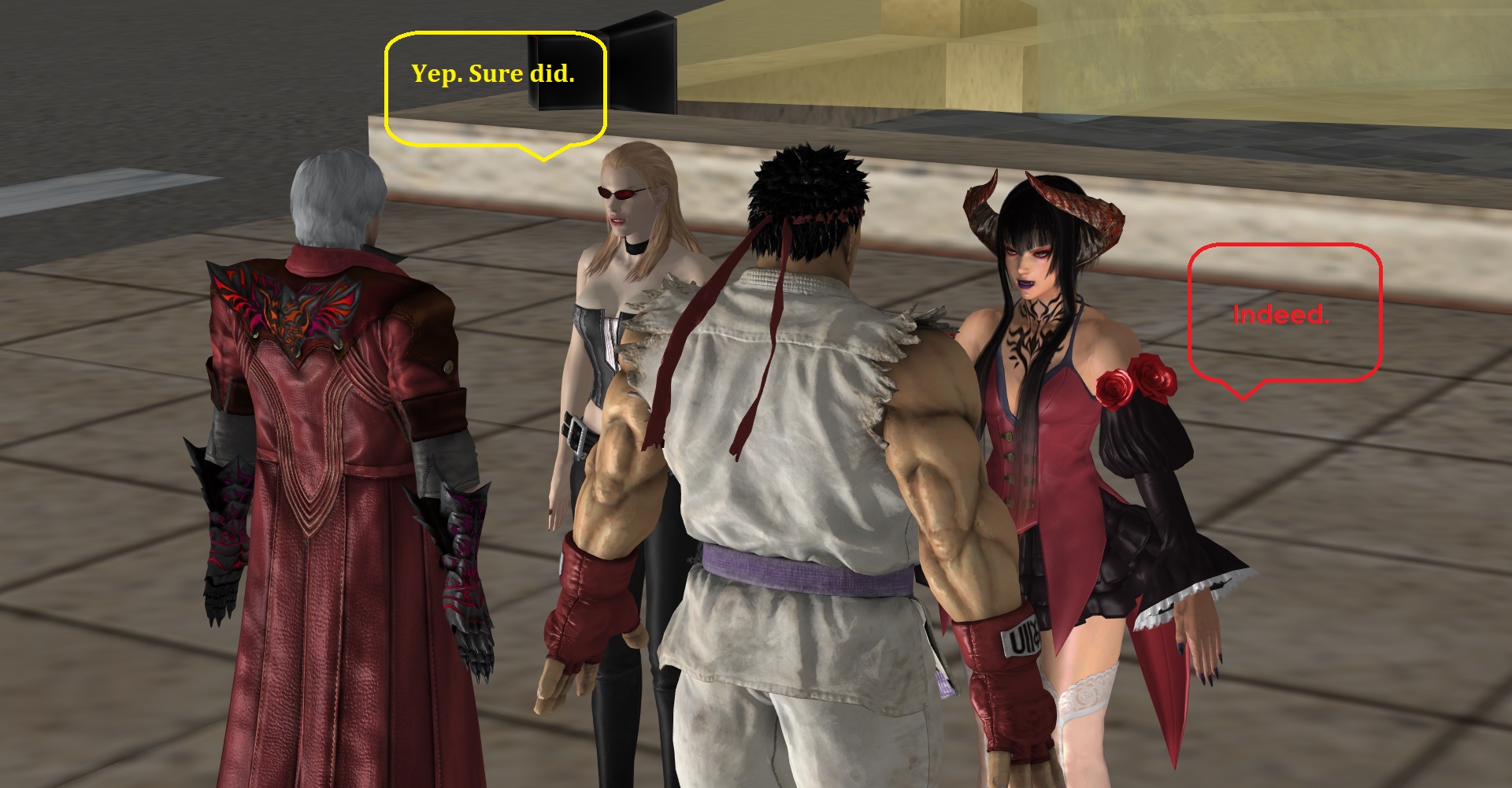 Ryu X Eliza: A Surprise Visit (Scene 162) by TheSpecialOne0091 on ...