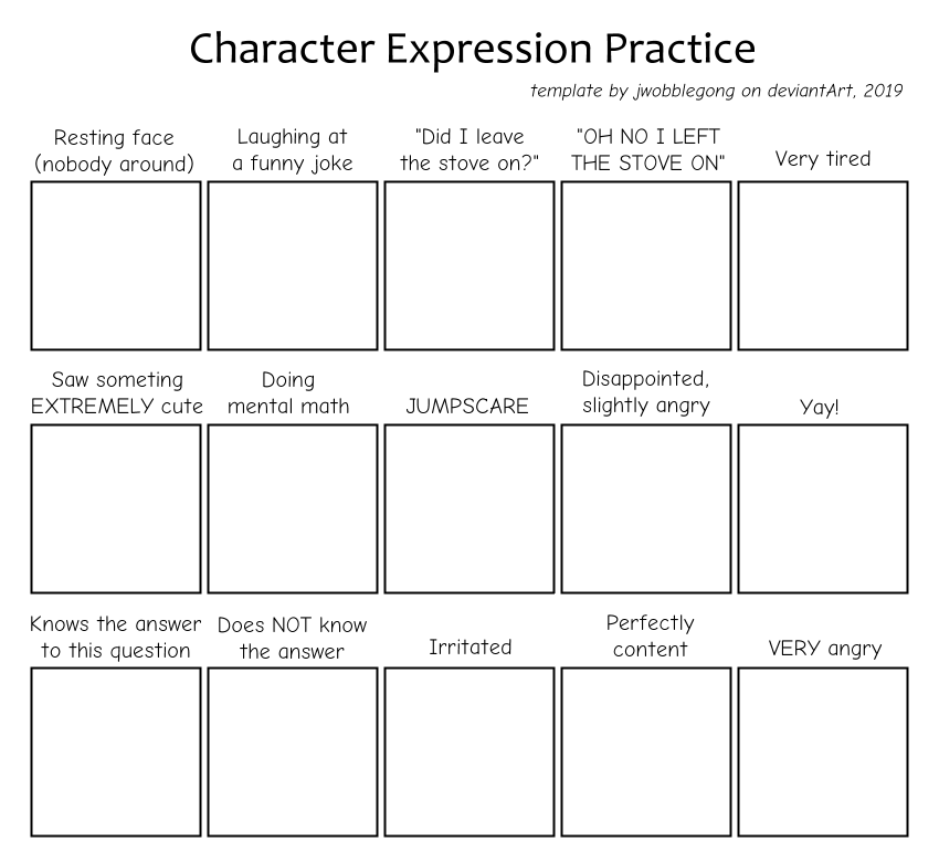 Somewhat Specific Character Expression Meme