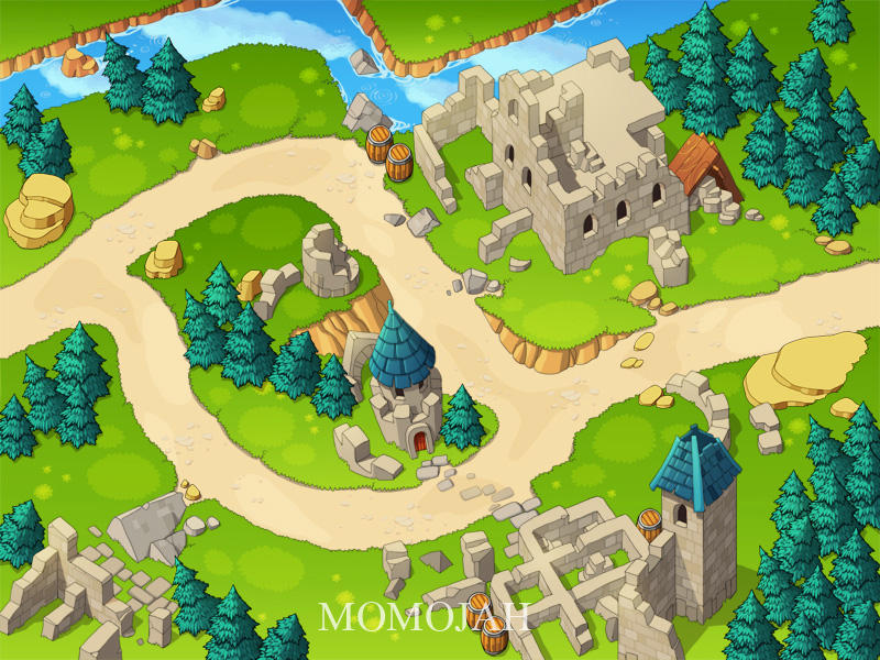 Viking map - castle I by MoMoJaH on DeviantArt