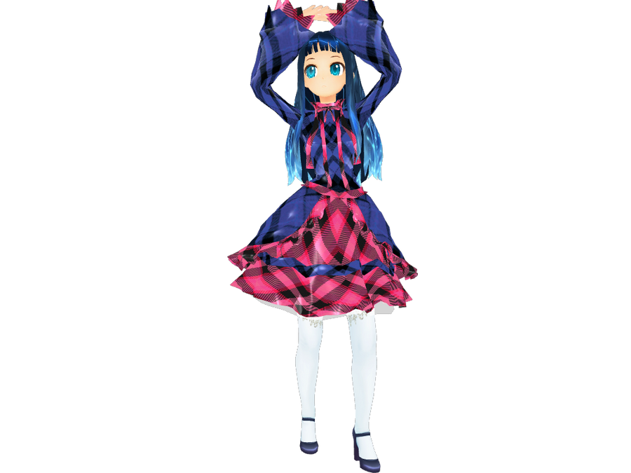 MMD - Plaid Rhea by Yoakenohana on DeviantArt