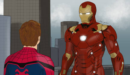 Spider-Man and Iron Man - Color Variation