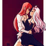 Erza and Mirajane