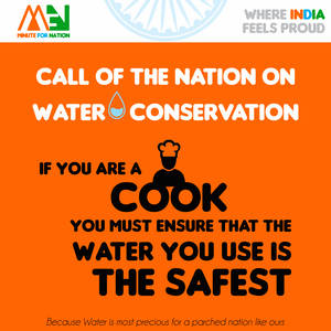 WATER CONSERVATION