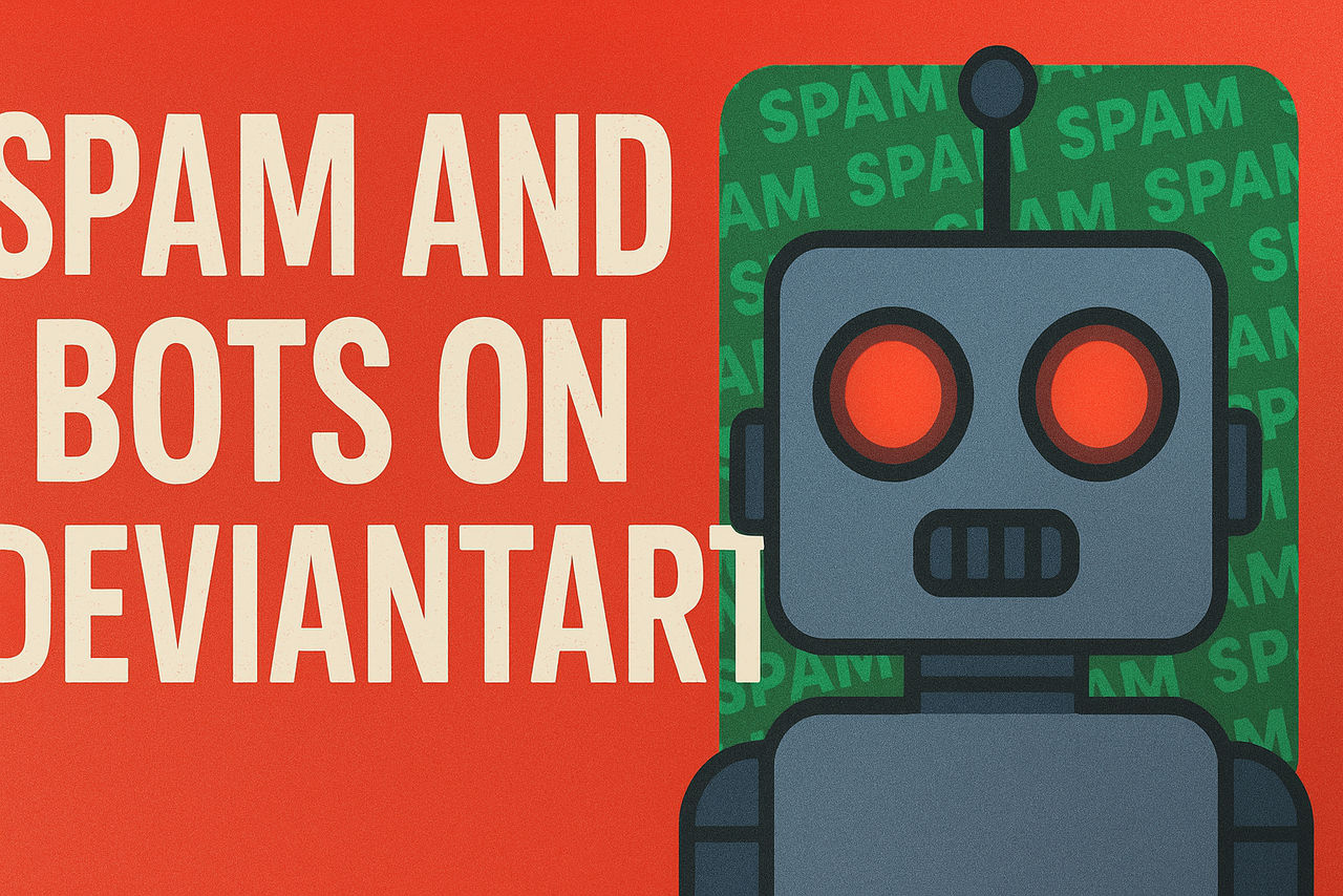 The Spam and Bot Problem on DeviantArt by easyspace on DeviantArt