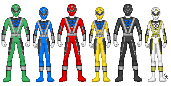 Power Rangers Over Tech by kram-elbog on DeviantArt