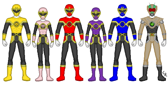 Power Rangers Chitin Warriors