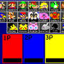 Melee Character Roster in Japanese and English