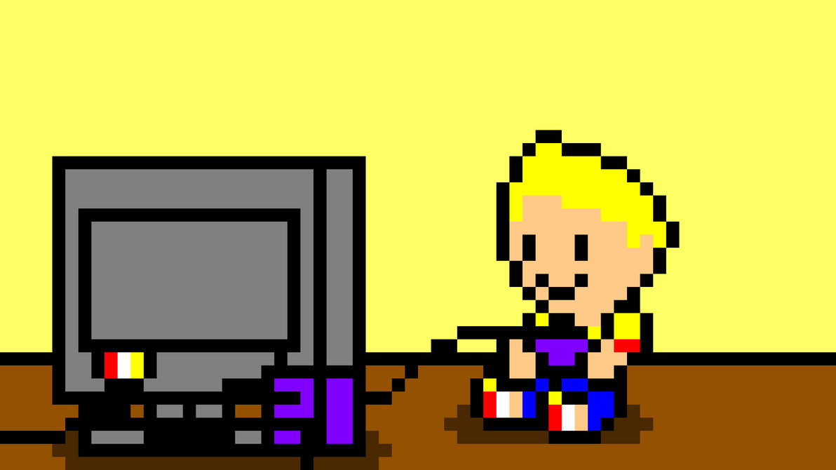Lycas Rhe Game Lucas Playing a Video Game by SuperSmashBrosFan200 on DeviantArt