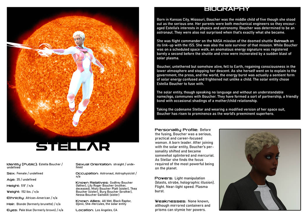 Stellar Bio Card by CptTNelson on DeviantArt
