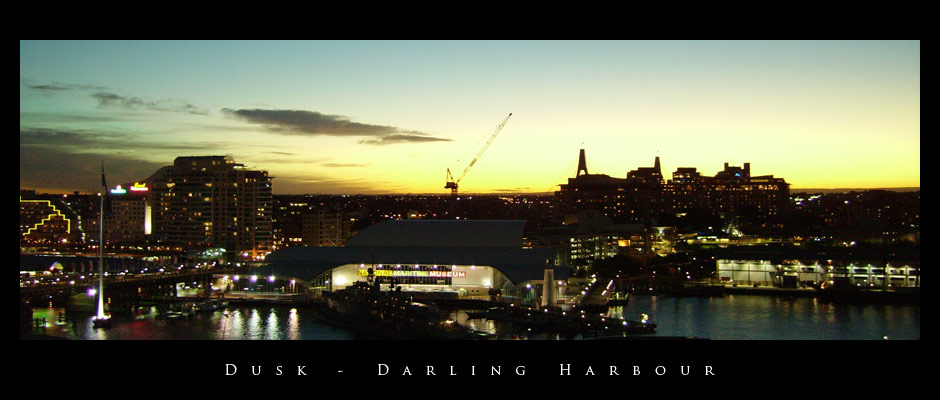 Dusk, Darling Harbour