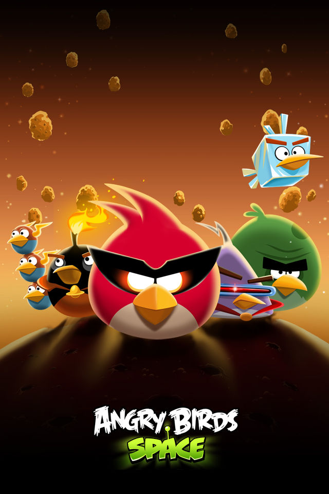 Angry Birds Space Hd Iphone Wallpaper By Dseo On Deviantart Images, Photos, Reviews