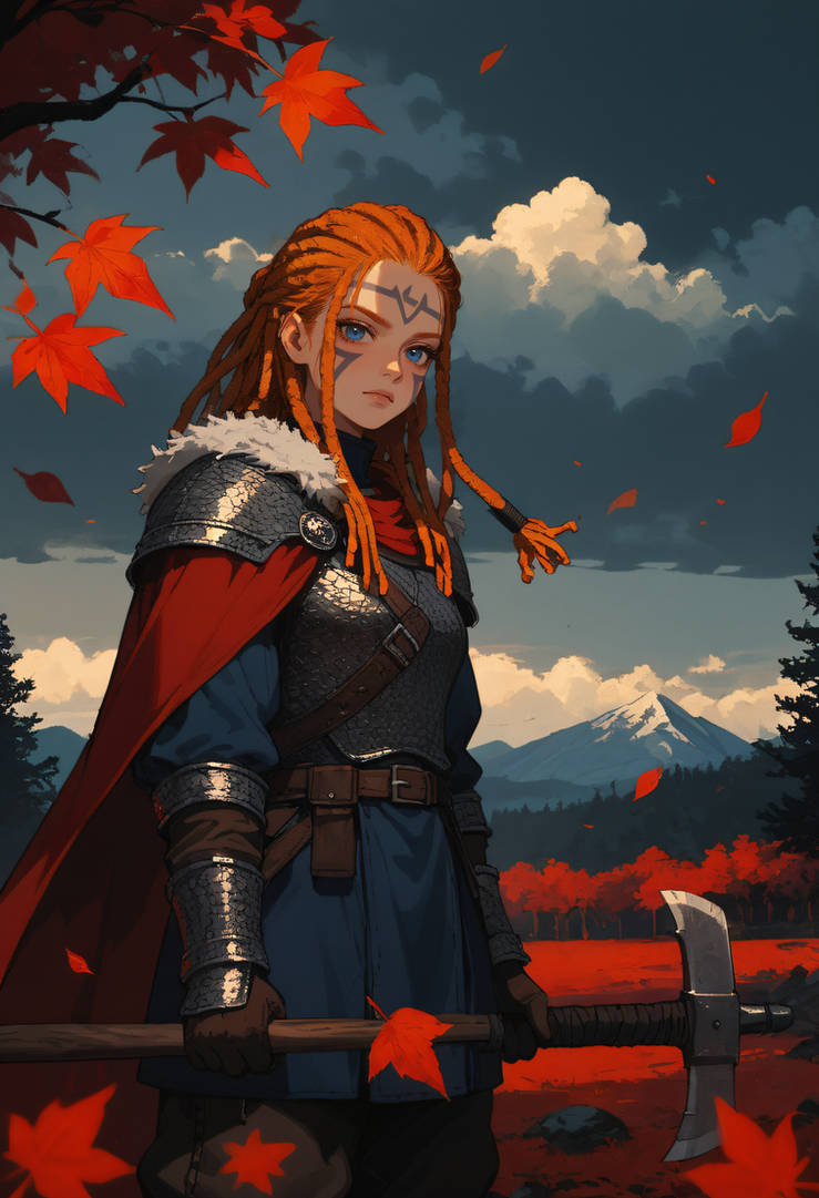 Valkyrie Gingerbread Viking Valkyrie (Ginger Hair) by IceB-Ai on DeviantArt