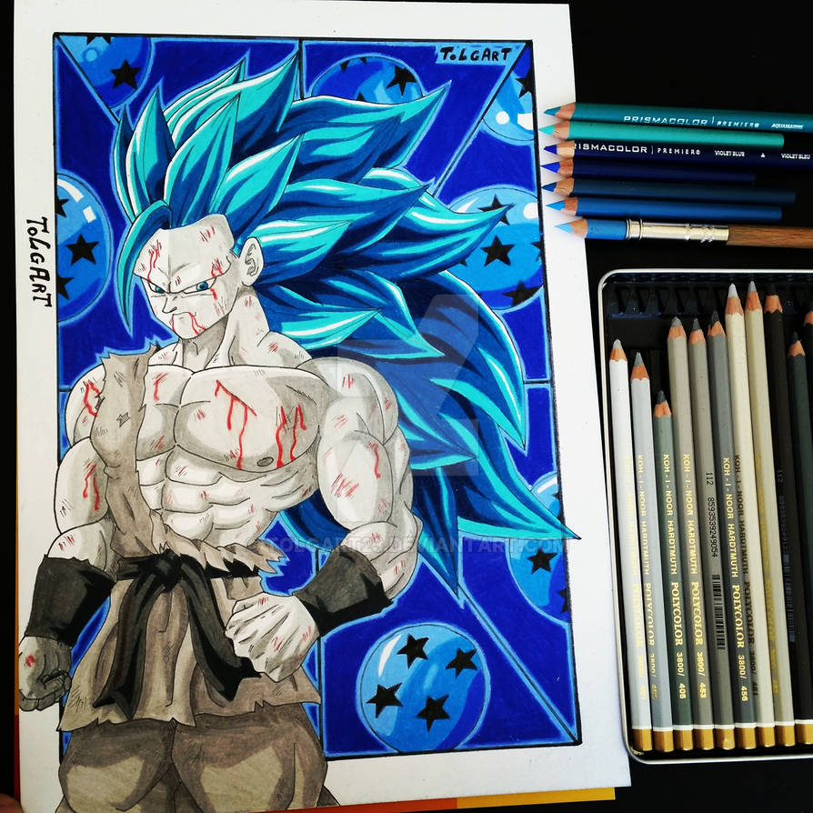 Goku Ssj Blue - Desenho de claraotome94 - Gartic