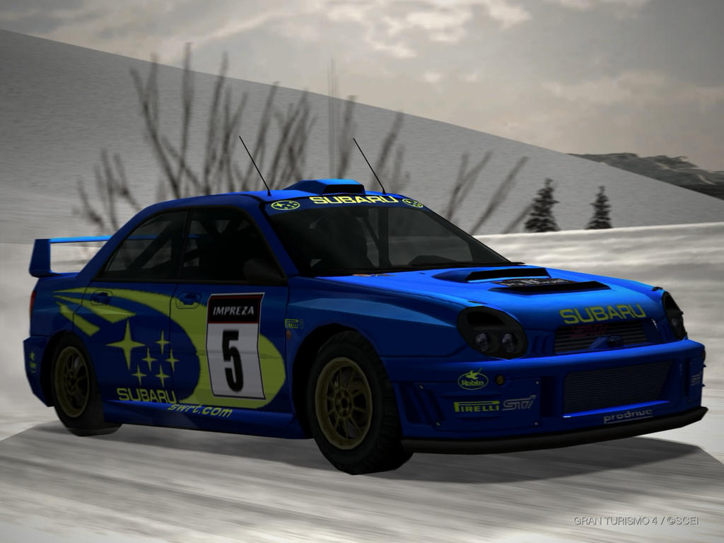 Subaru Impreza Rally car 2001 by patemvik on DeviantArt