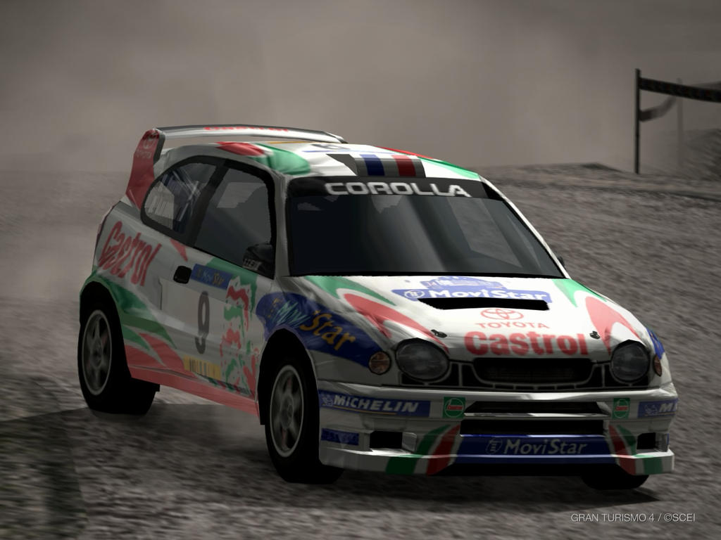 Toyota Corolla Rally car driving 3 by patemvik on DeviantArt
