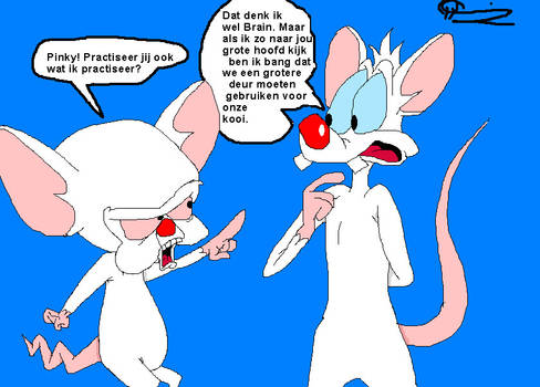 Pinky and the Brain sketch 2