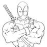 Deadpool (No Color)