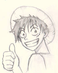 Luffy - Sketch -