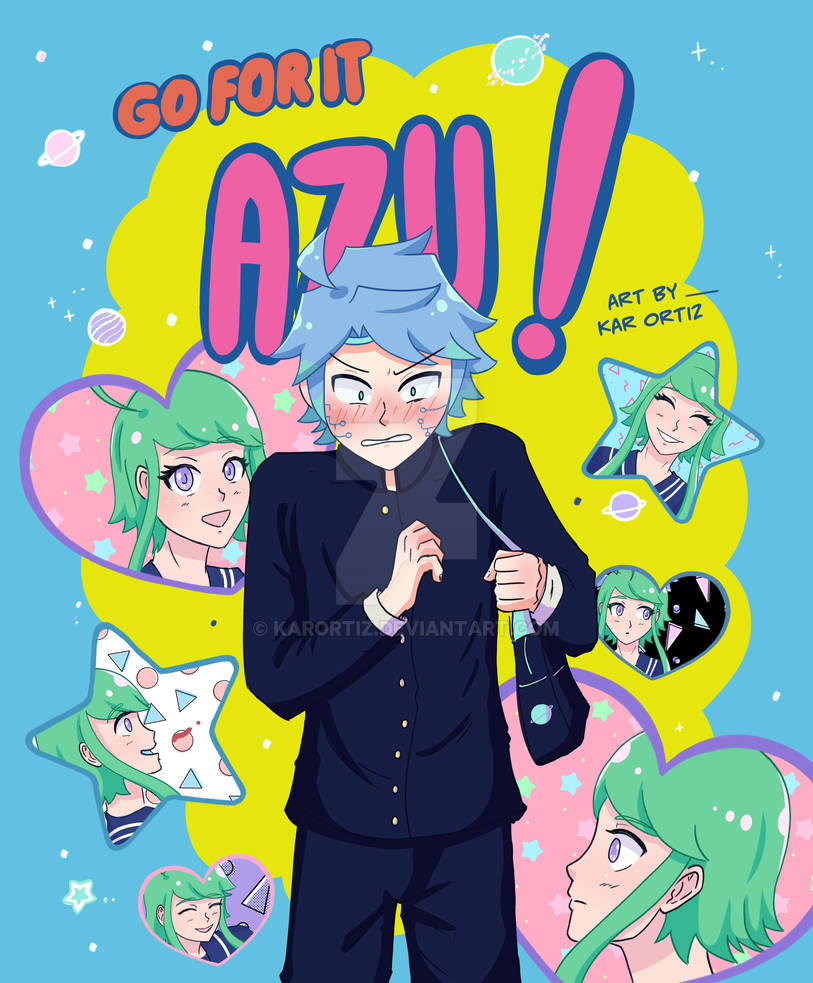 Go For It Azu! by KarOrtiz on DeviantArt