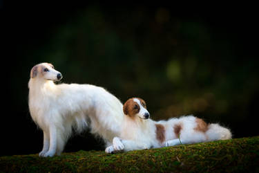 Miniature Dollhouse Miniature Borzoi Dog 1:12 Scale New Miniature Dollhouse Miniature Borzoi Dog 1:12 Scale New