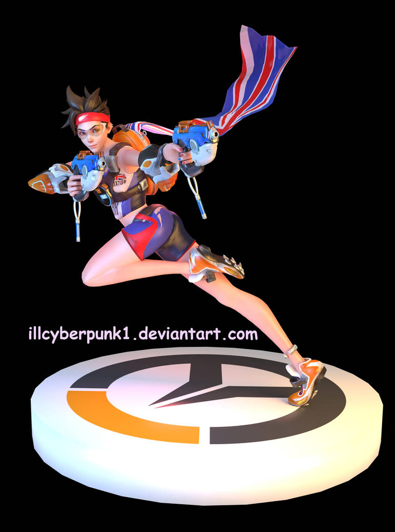 Tracer Sprinter Render by illCyberPunk1 on DeviantArt